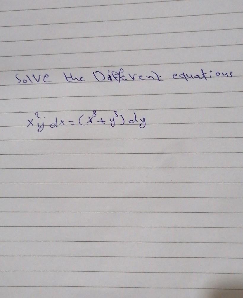 Solved solve the Different equations نام او د سولی پر | Chegg.com