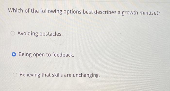 Solved Which of the following options best describes a | Chegg.com