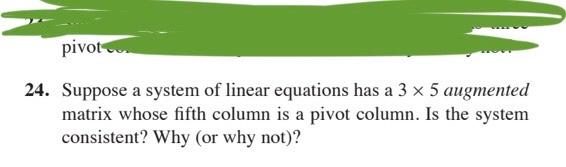 Solved I This is LINEAR ALGEBRA. Please only answer if you | Chegg.com