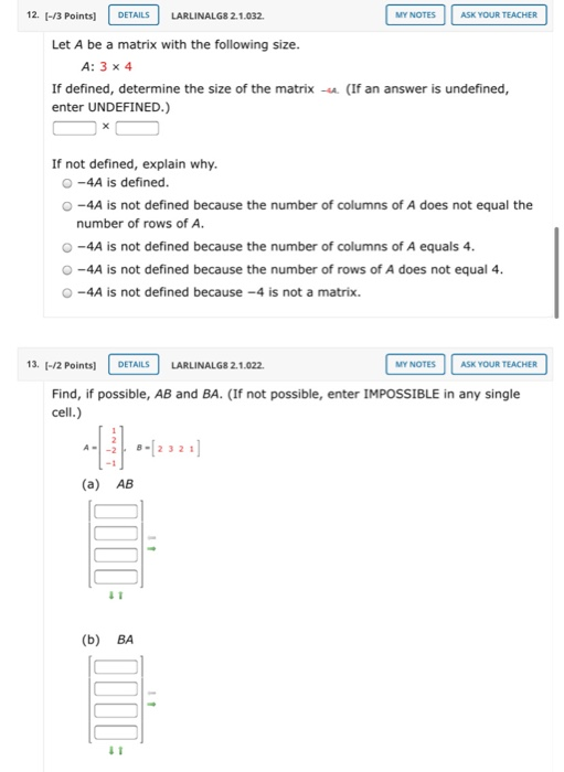 Solved I need the answer for both questions pleaseand please | Chegg.com