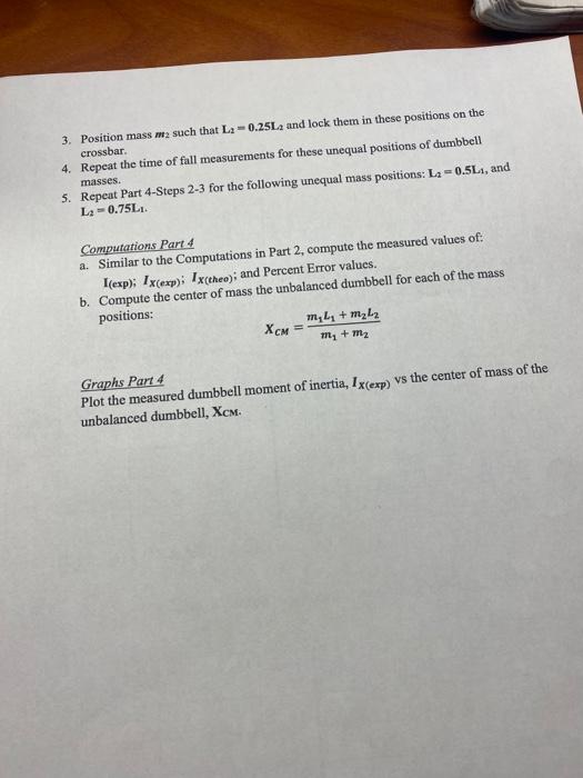 Solved PHYS 2110 GENERAL PHYSICS I LABORATORY Rotational | Chegg.com