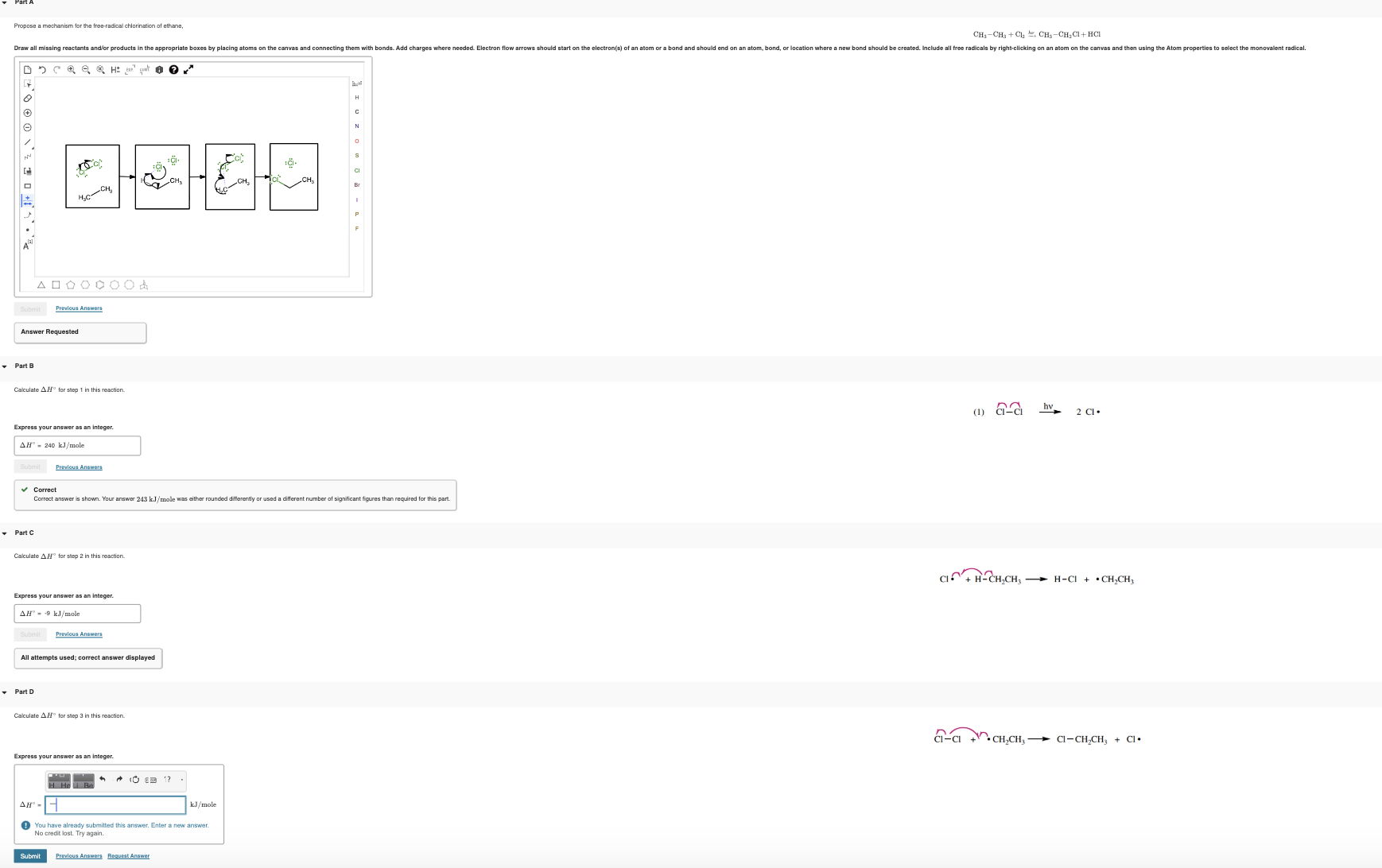 Solved Chemistry Drawing Tool How-To Video: To draw boxes | Chegg.com
