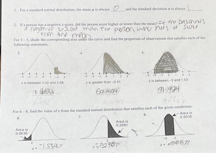 solved-1-for-a-standard-normal-distribution-the-mean-is-chegg