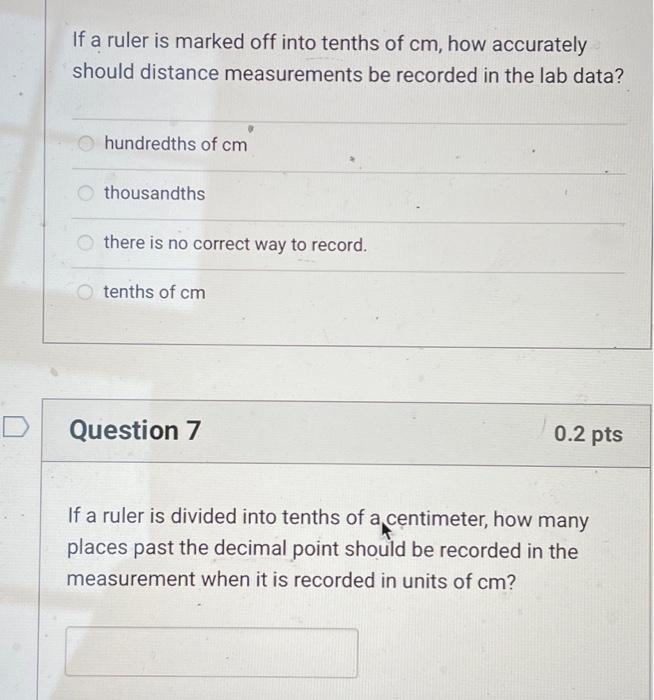 Solved Question 1 0.2 pts Which is true of the units for Rť? | Chegg.com
