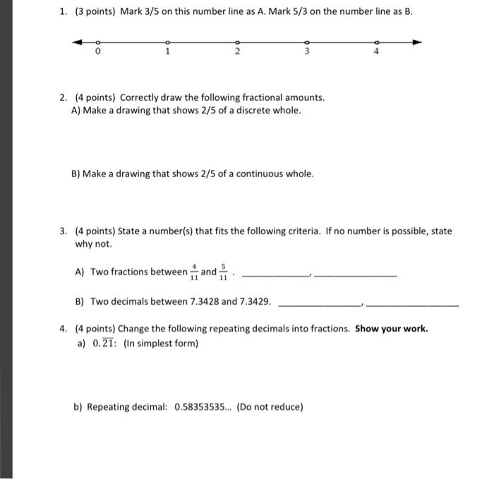 mark 9.3 on number line