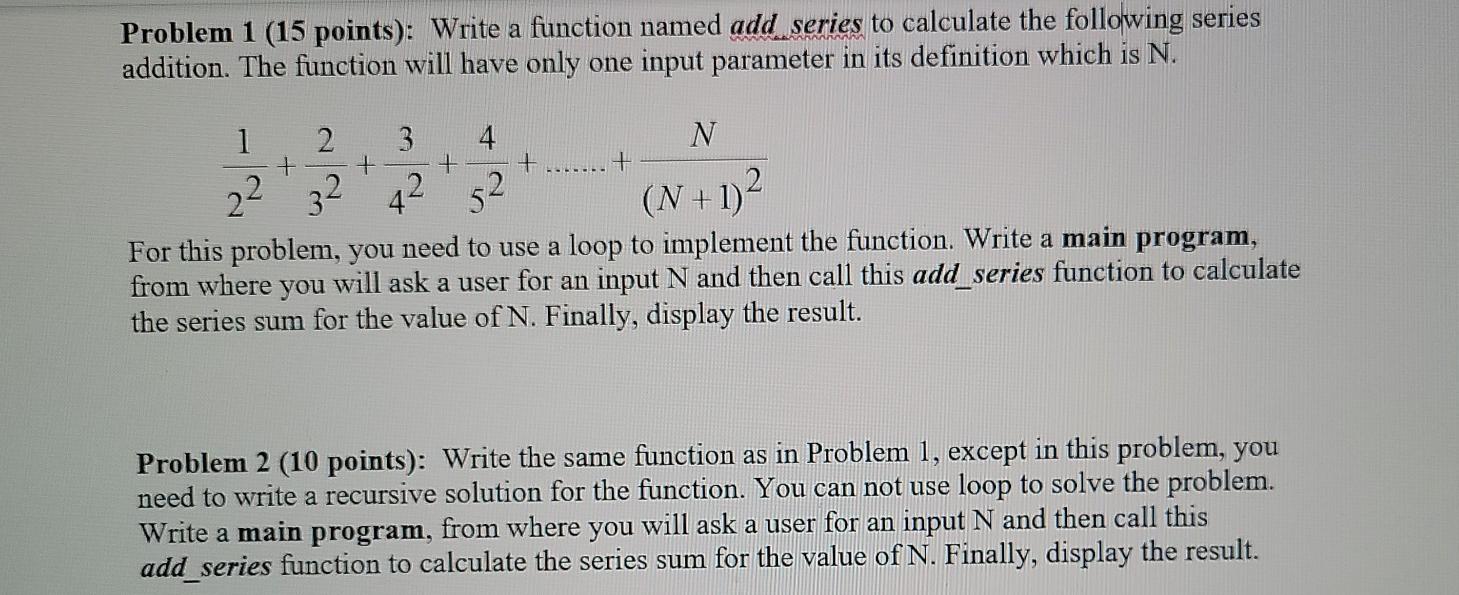 Solved Need 2 programs coded in C, NOT C++, and I use DevC++ | Chegg.com