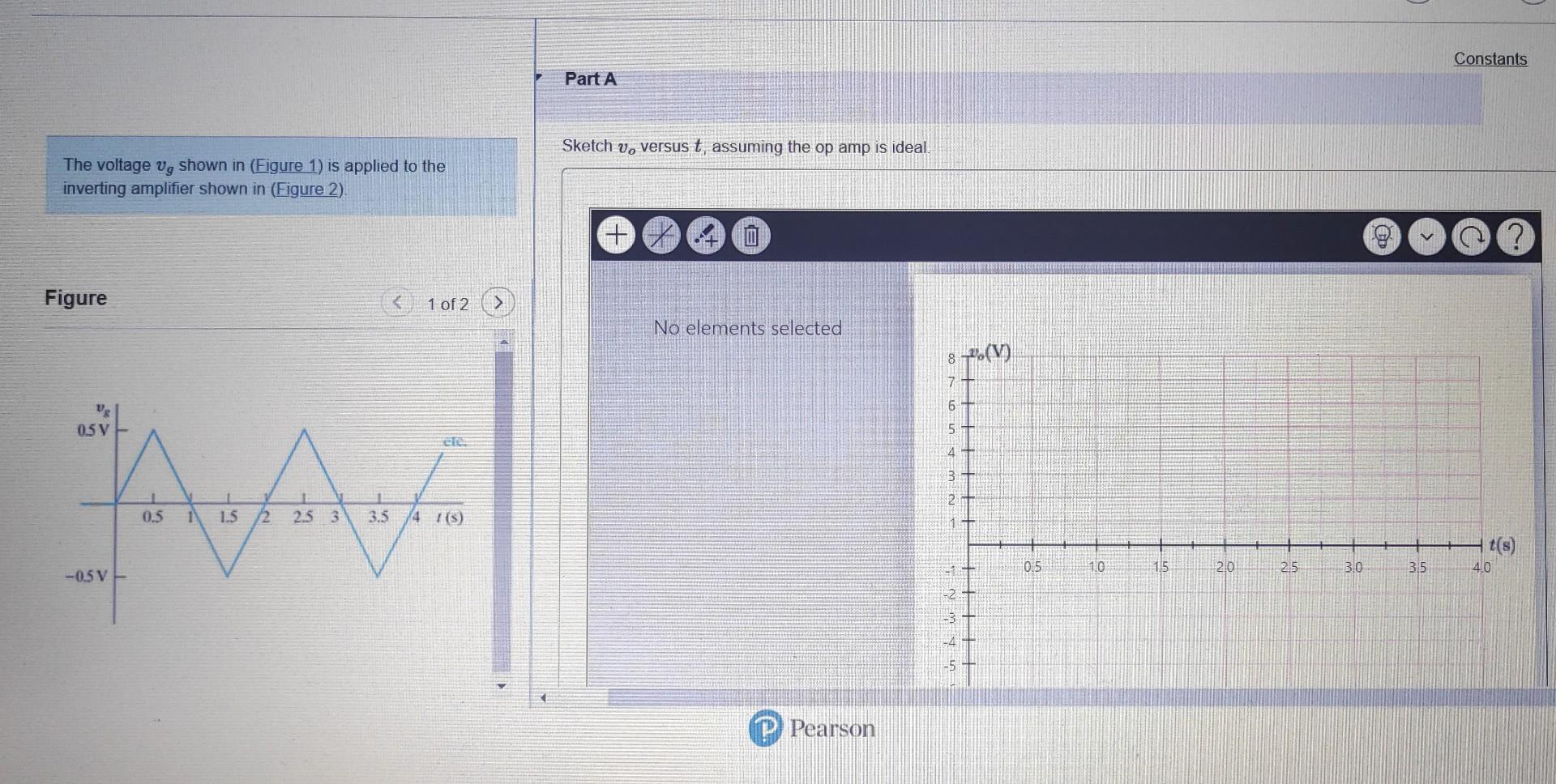 Solved The voltage vg shown in (Figure 1 ) is applied to the | Chegg.com