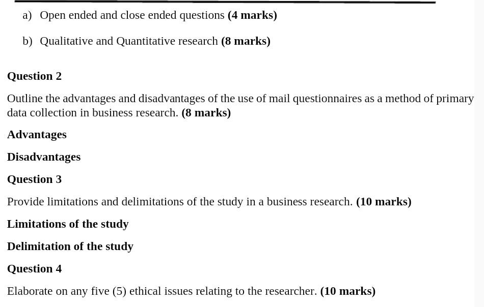 Solved ANSWER ALL THE QUESTIONS IN THIS SECTION Question 1 Chegg