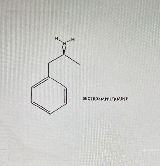 dextroamphetamine structure