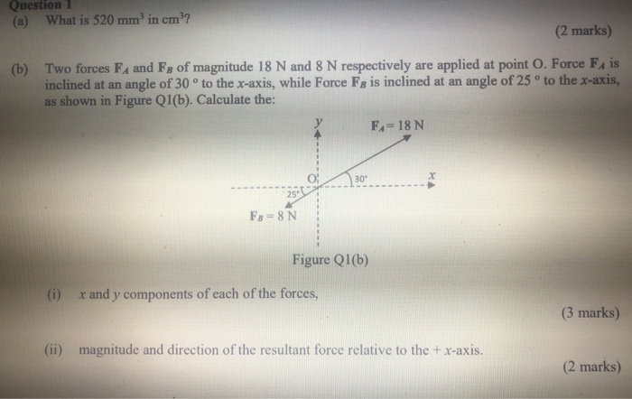 Solved Question 1 A What Is 5 Mm In Cm 2 Marks B Chegg Com