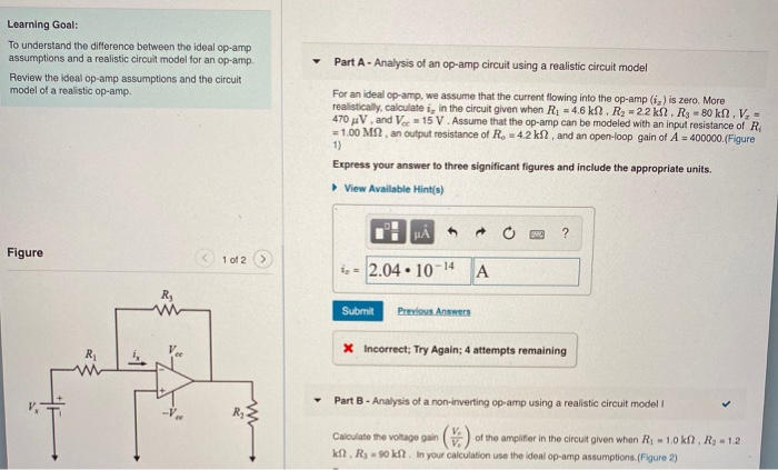 Solved Learning Goal: To understand the difference between | Chegg.com