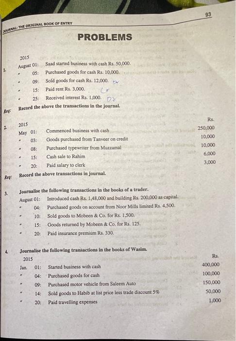 Solved Illustration: Ram sold goods to Krishan on 15th June