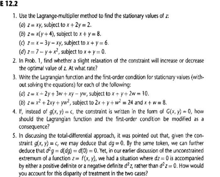 solved-e-12-2-1-use-the-lagrange-multiplier-method-to-find-chegg