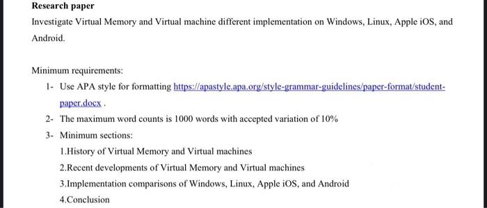 virtual machine research paper