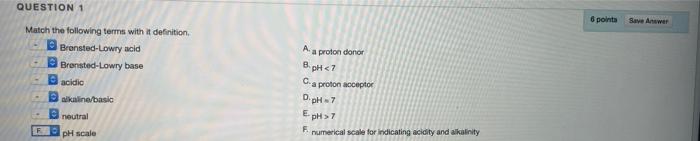Solved QUESTION 2 8 points Select acidic, neutral, or | Chegg.com