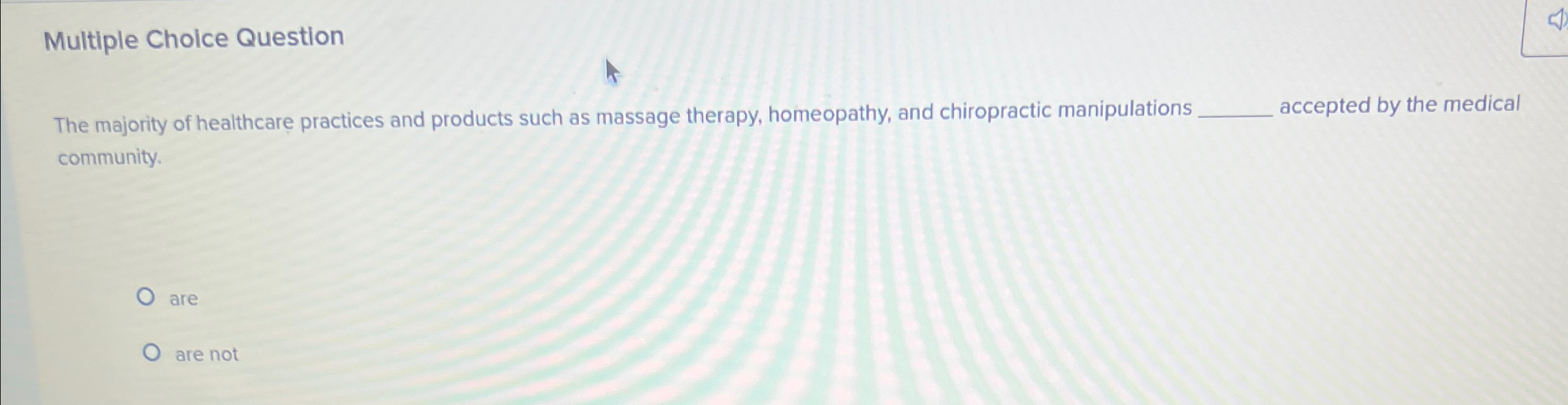 Solved Multiple Choice QuestionThe majority of healthcare | Chegg.com