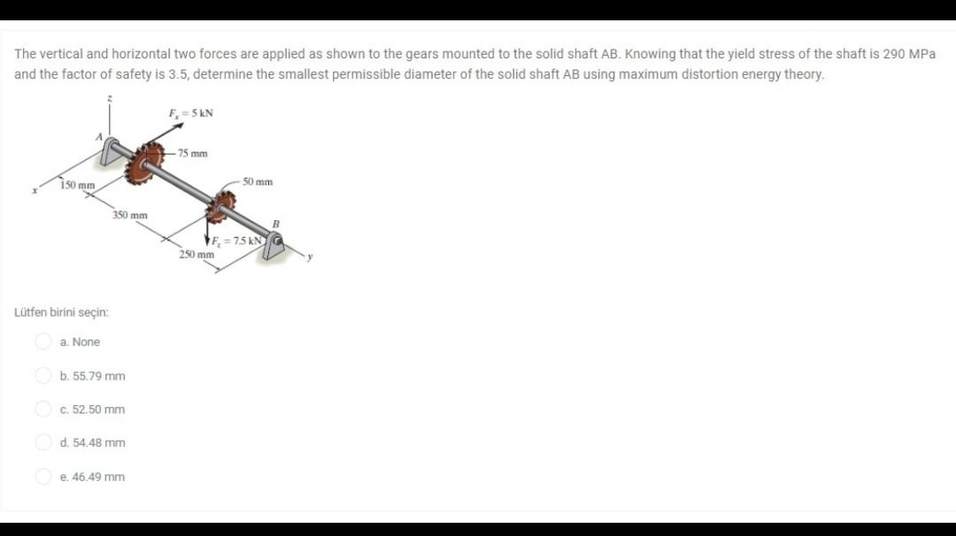 Solved The Vertical And Horizontal Two Forces Are Applied As | Chegg.com