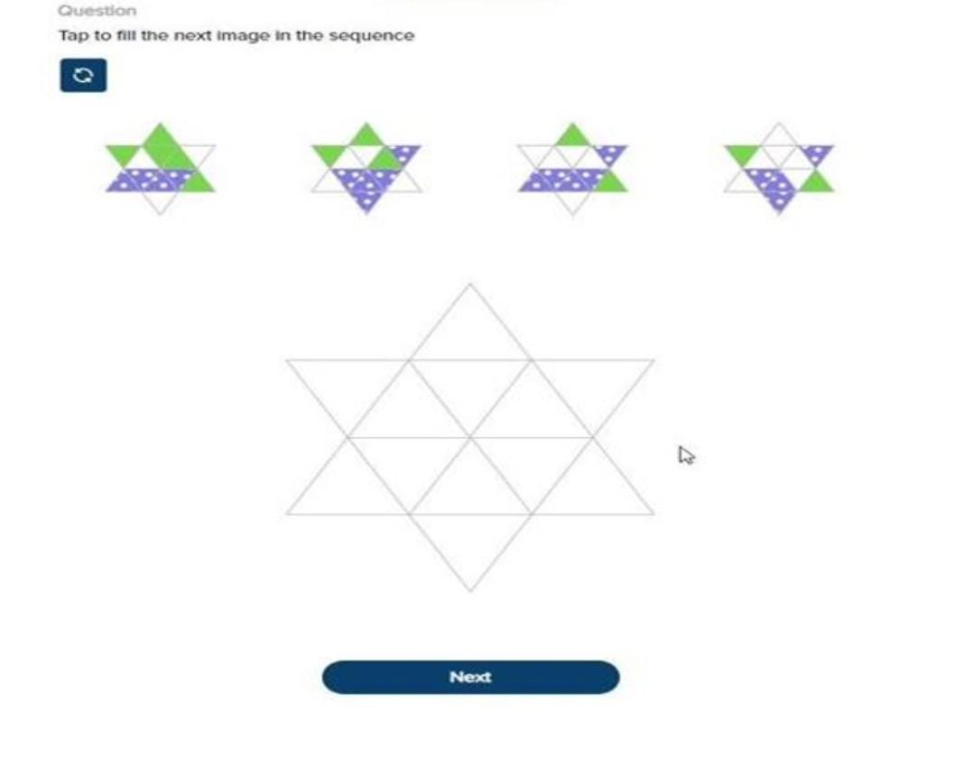 Solved Question Tap to fill the next image in the sequence 4 | Chegg.com