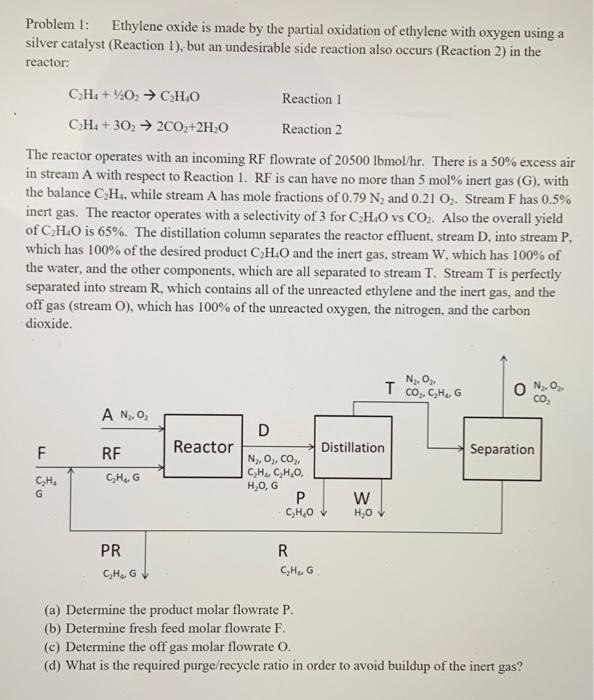 solved-problem-1-ethylene-oxide-is-made-by-the-partial-chegg