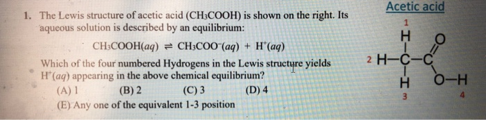 ch3nooh lewis structure