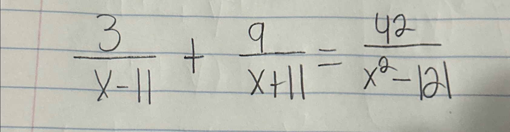 solve the equation x 3 3x 2 9x 11 0