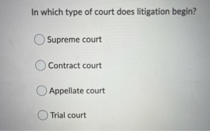 Solved If the defendant thinks that the plaintiff does not Chegg com