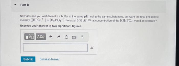 Solved Suppose you wanted to make a buffer of exactly pH | Chegg.com