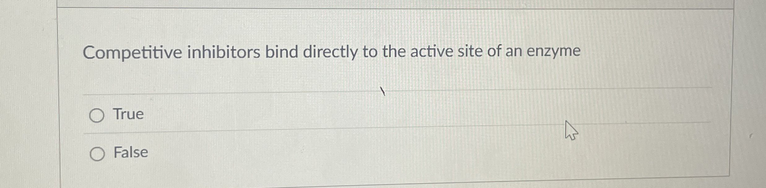 Solved Competitive inhibitors bind directly to the active