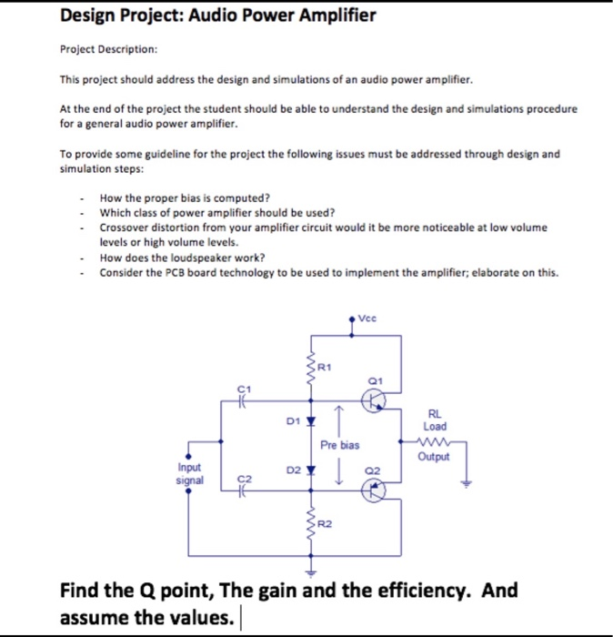 audio power amplifier design