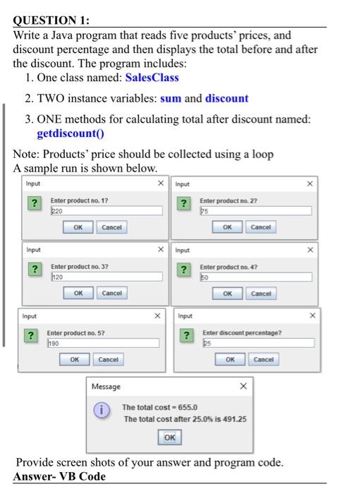 Solved develop the program by writing very simple code on | Chegg.com