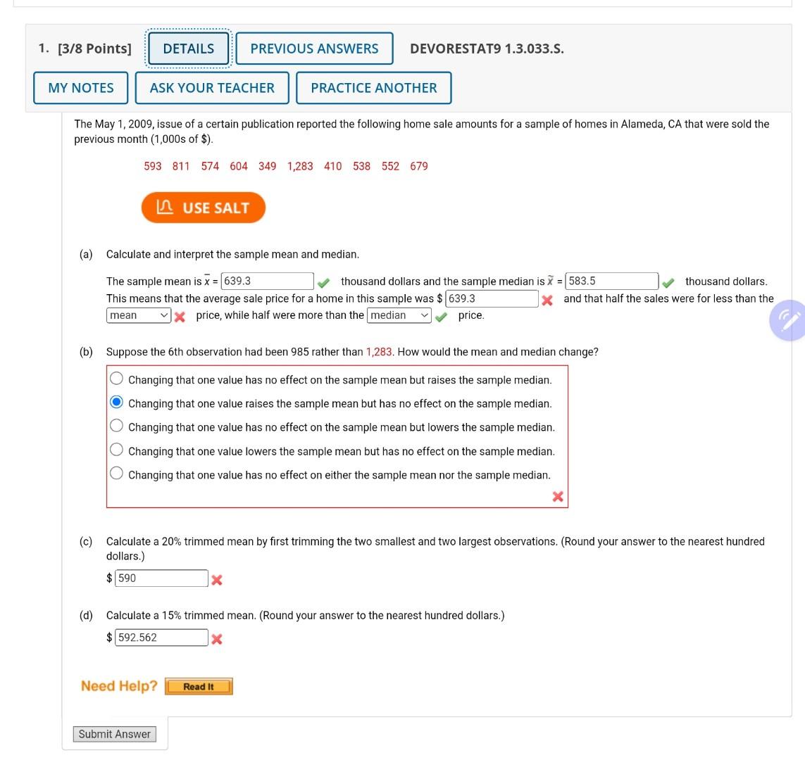 Solved The May 1,2009, issue of a certain publication