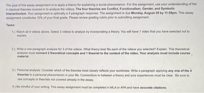 how to write a personal theory paper