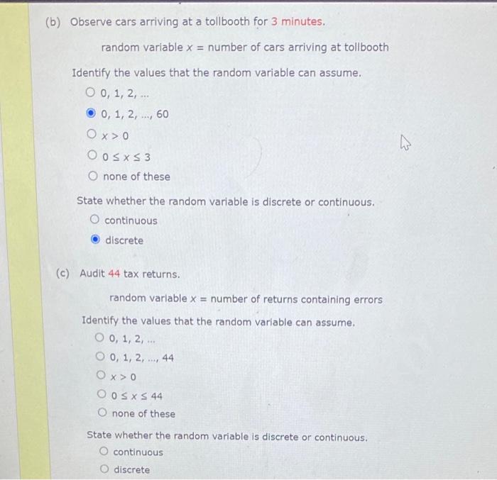 Solved cintinuous. (3) Tave a 30-question eximination resdom | Chegg.com