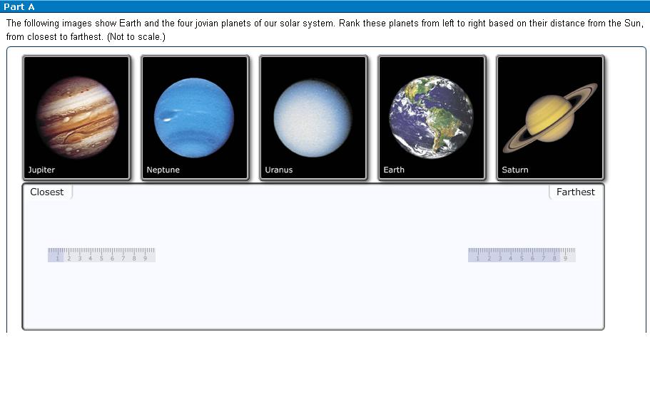 The Following Images Show Earth And The Four Jovia