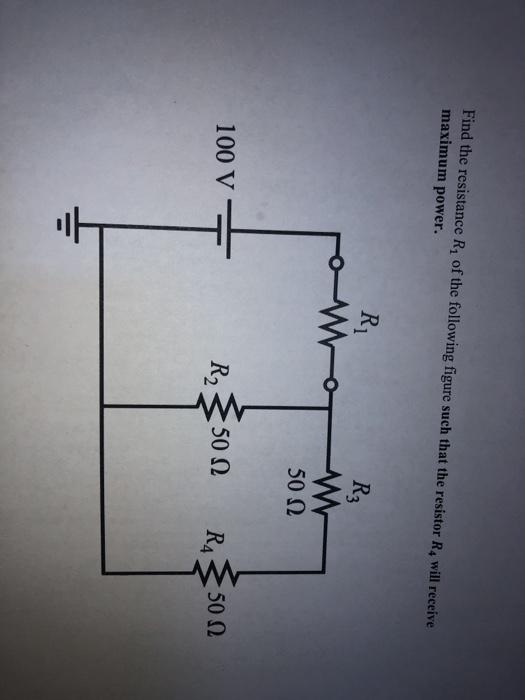 Solved Find the resistance Ry of the following figure such | Chegg.com