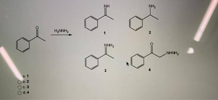 Solved NH NH2 H2NNH2 2 NNH2 NHNH , a. 1 ООО 0.2 c. 3 d. 4 | Chegg.com