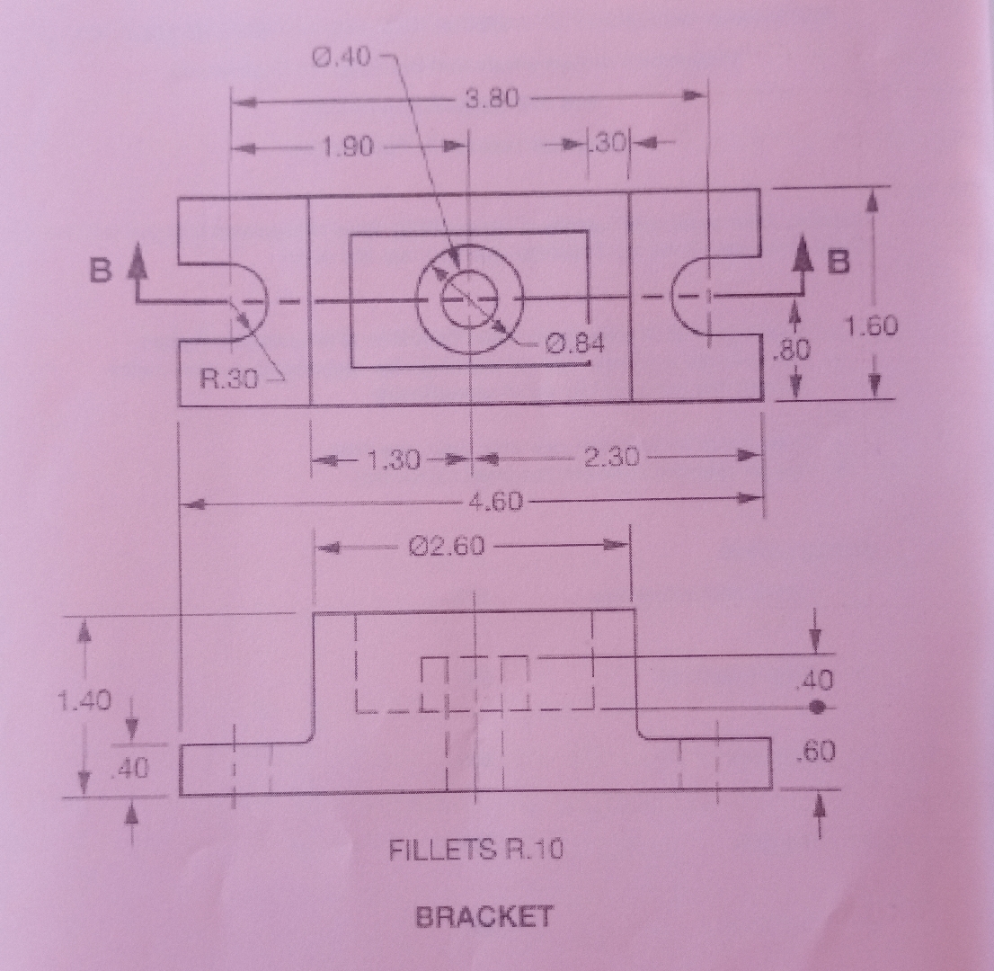 solved-draw-the-sectional-right-view-units-are-in-inches-chegg