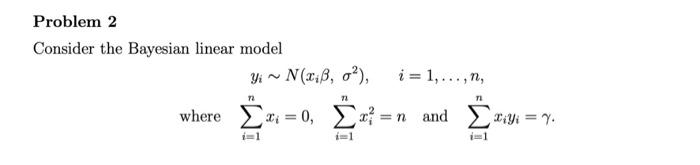 Solved The prior for β is given by | Chegg.com