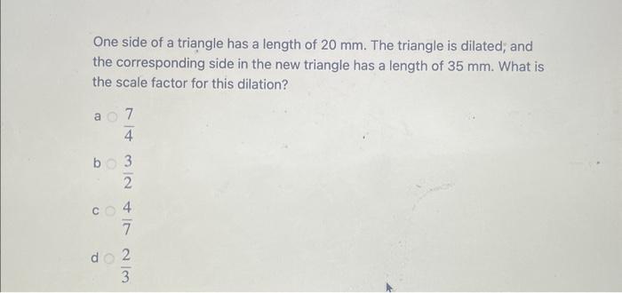 Solved Which of the following describes the