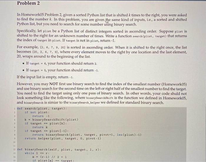 Solved Please use Python and the code template provided. (2 | Chegg.com