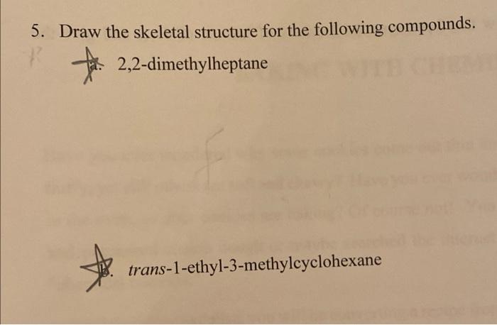 the structure of 2 3-dimethylheptane is chegg