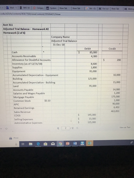 acc 311 homework 4 1