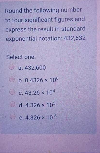 Solved Round the following number to four significant | Chegg.com