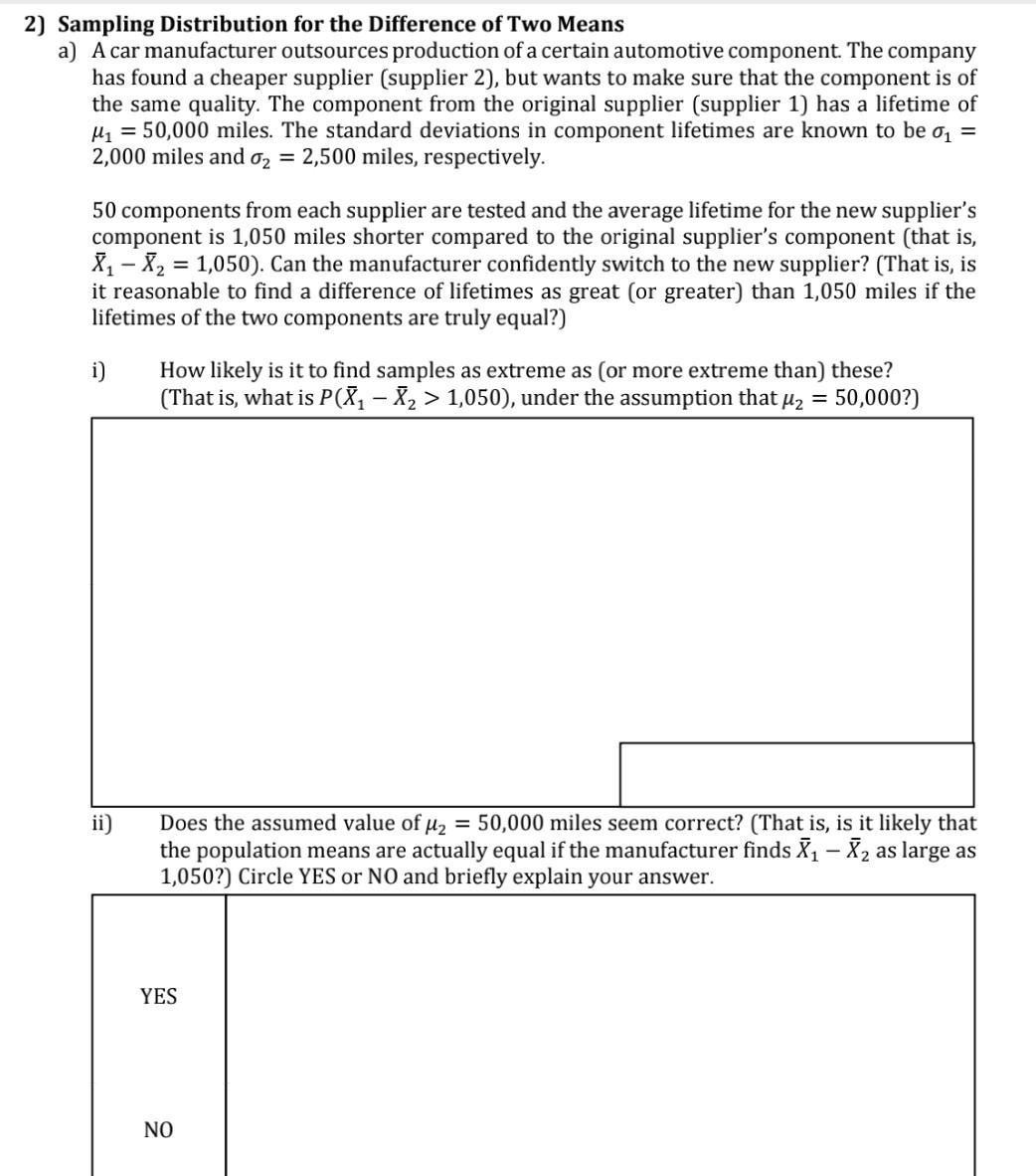 solved-sampling-distribution-for-the-difference-of-two-means-chegg