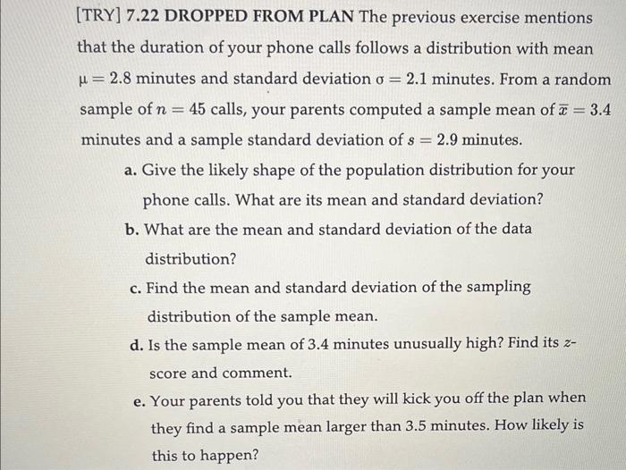 Solved [TRY] 7.22 DROPPED FROM PLAN The previous exercise | Chegg.com