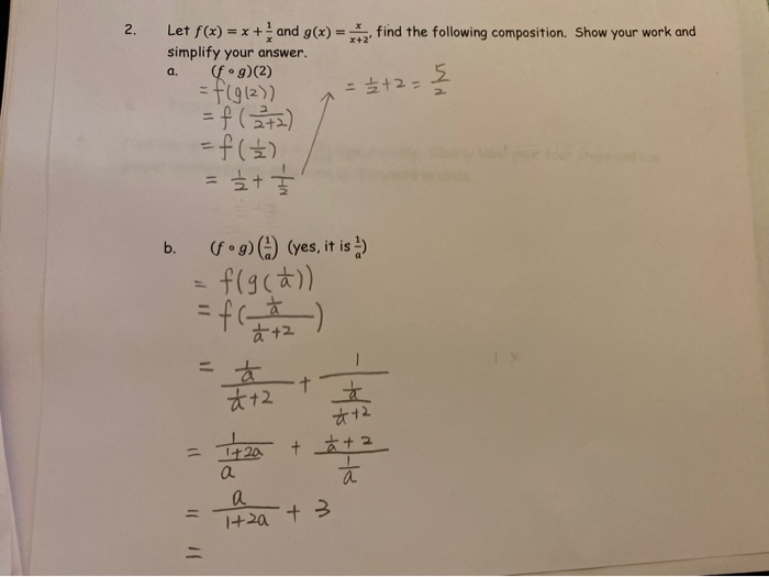 Solved 2 A 2 Nm Let F X X And G X 2 Find The Chegg Com