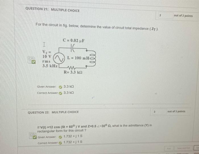 Solved For the circuit in fig. below, determine the value of | Chegg.com
