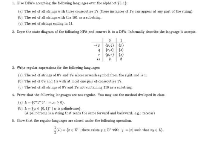 Solved 1- Use the following string