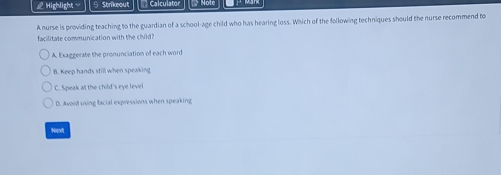 Solved A nurse is providing teaching to the guardian of a | Chegg.com