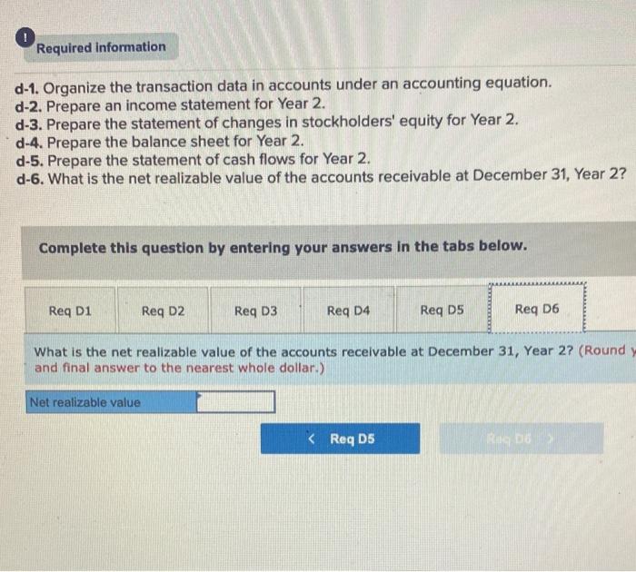 Solved Year 1: 1. Issued $10,000 Of Common Stock For Cash. | Chegg.com